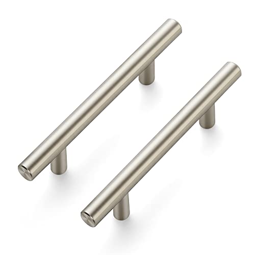 Ravinte Brushed Nickel Cabinet Pulls Cabinet Handles, 3.5 Inch CC, 30 Pack - color: Satin Nickel
