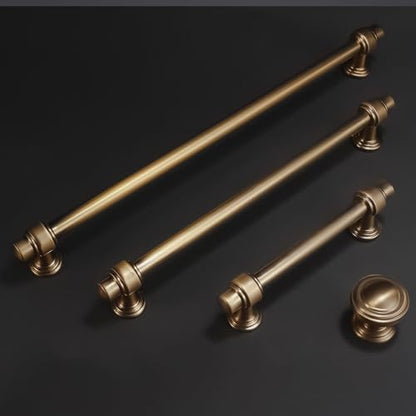 10 Pack 6-1/4 inch(160mm) Champagne Bronze Kitchen Cabinet Handles Cabinet Pulls Gold Drawer Pulls Kitchen Cabinet Hardware Handles Drawer Pulls Dresser Handles - color: Champagne Bronze, size: 6-1/4" Hole Center（160mm）