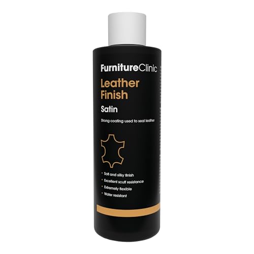 Furniture Clinic Leather Finish, Seal & Protect, Satin - size: 8.5 oz, style: Satin