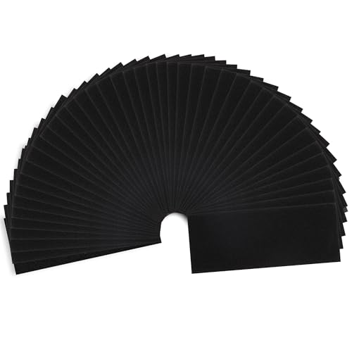 42Pcs Sandpaper Assortment,120/220/400/600/800/1000/2000 Grit, 9 x 3.6 Inch, Wet Dry Sand Paper, Silicon Carbide Grit Material, Suitable for Sanding and Polishing Wood, Metal, Stone, Walls