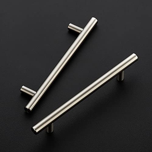 Ravinte Brushed Nickel Cabinet Pulls, Cabinet Handles, 5 Inch CC, 30 Pack - size: 7.38 Inch (5 Inch Hole Center)