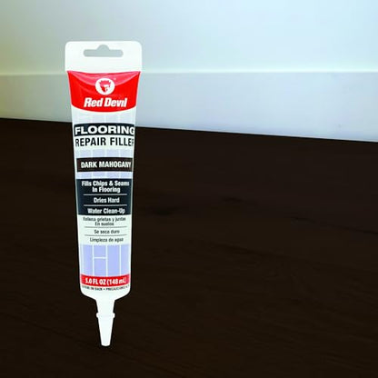 Red Devil 056070 Flooring Repair Filler, 5 oz., Dark Mahogany, 1 Pack - color: Dark Mahogany, size: Pack of 1
