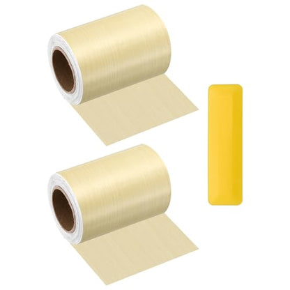 HARFINGTON Wood Grain Repair Tape 3" x16ft Self-Adhesive Repair Patch - color: Yellow Fir, size: 3" x 16ft