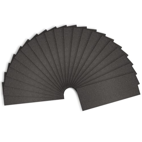 Sandpaper 180 Grit, Wet Dry Sand Paper 9 x 3.6 Inch - size: 9 x 3-2/3 Inch, style: 180Grit