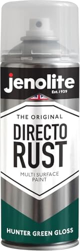 JENOLITE Directorust Gloss Finish Aerosol, Hunter Green 1x13.5oz - color: Hunter Green