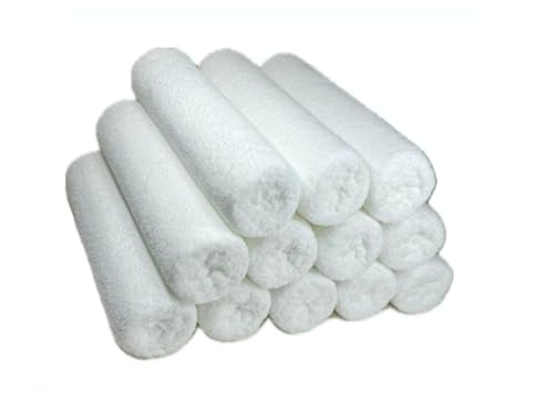Starke LLC Paint Roller Cover, Microfiber, 9 x 1/2-In. Nap 12-Pack - size: 12 Pack