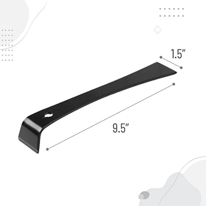 Bates- Pry Bar Scraper, 9.5-Inch, Carbon Steel, Pry Tool, Scrape and Pry Bar, Metal Pry Tool, Flat Pry Bar - size: 9.5", 1 Pack