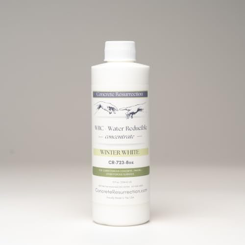 Cement Stain Concentrate - Winter White (32 Ounce) - color: Winter White, size: 32 ounce