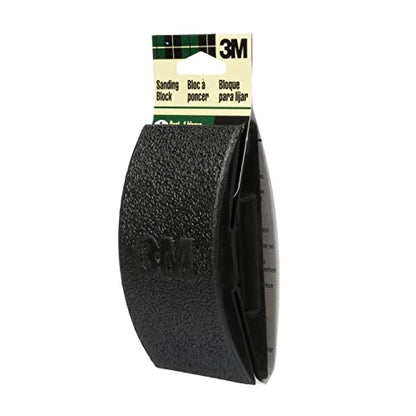 3M Rubber Sanding Block, 4.75 x 2.63 in