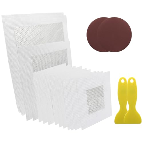Zorfeter 14 Pack Wall Patch Kit, Multiple Sizes 2/4/6/8 Inch