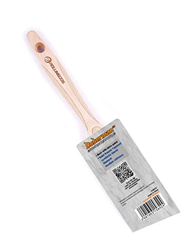 ROLLINGDOG 2.5 Inch Angled Paint Brushes for Walls (2 Pack) - color: Pack of 2