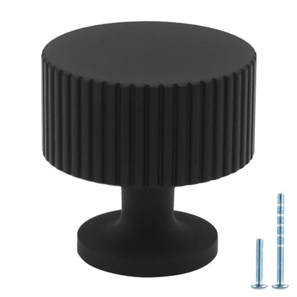 50 Pack Black Cabinet Knobs Dresser Drawer Knobs, Kitchen Handles - color: Black, size: 50 Pack