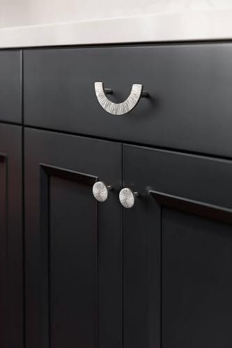 Goo-Ki 3''(76 mm) Hole Centers Luxurious & Sturdy Zinc Alloy Cabinet Handls,Satin Nickel Cabinet Pulls for Kitchen,Drawer,Cupboard & Wardrobe,6 Pack - color: Satin Nickel, size: 3'' Hole Centers