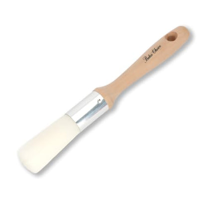Bates- Round Paint Brush, 1 Inch, Soft Synthetic Bristles