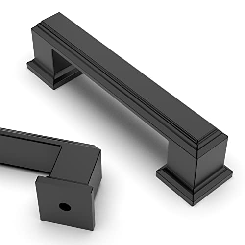 Asidrama 20 Pack 3 inch Matte Black Kitchen Cabinet Handles - color: Matte Black, size: 3" Hole Center(76mm)