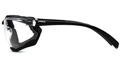 Pyramex Proximity Safety Glasses Eye Protection, Amber H2X Anti-Fog - color: Clear H2x Anti-fog