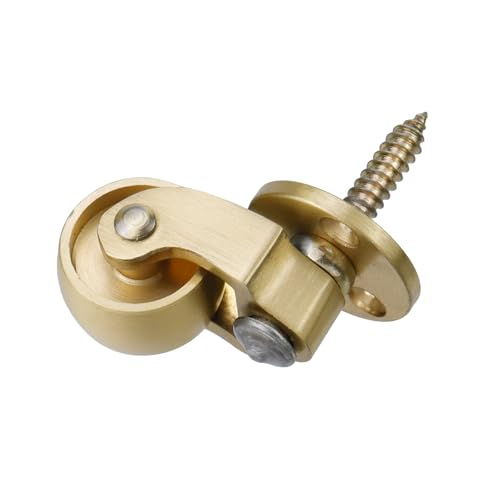Semetall Solid Brass Swivel Caster 1" Set of 4 - style: A-102