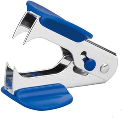 1Pack Blue Staple Remover Staple Puller Removal Tool for School Office Home, Removes Staples Easily Without Ripping Paper Staplers and Punches