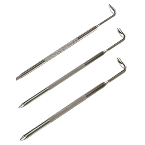 3PC 90 Degree L-Type Double End Screwdriver(PH1-PH1), (PH2-PH2), (SL6-SL6)