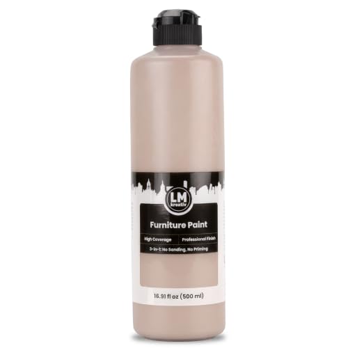 LM Furniture Paint 16,91 fl oz - Earthen Brown - - color: Earthen Brown, size: 16.91 Fl Oz (Pack of 1)