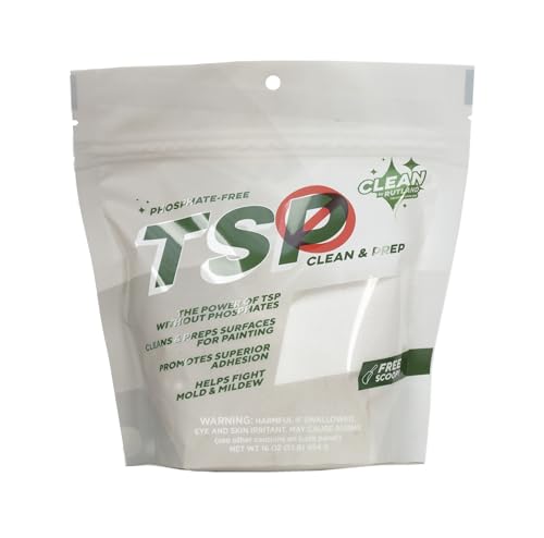 Rutland TSP-PF Clean & Prep, Phosphate-Free & Eco-Friendly All-Purpose Cleaner, 1 Pound Bag - style: TSP-PF