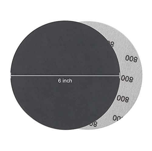 VIBRATITE 800 Grit 6 Inch Hook & Loop Sanding Discs, 30PCS - size: 6 Inch (800 Grit)