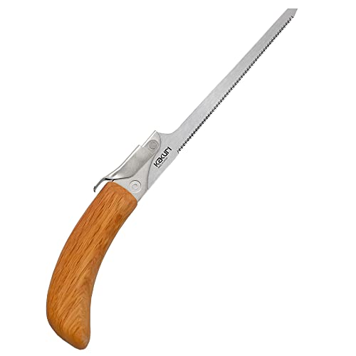 KAKURI Keyhole Saw 6" Fine Teeth, Premium Oil-Finished Red Oak Handle - color: Japanese Saw (Keyhole 6")