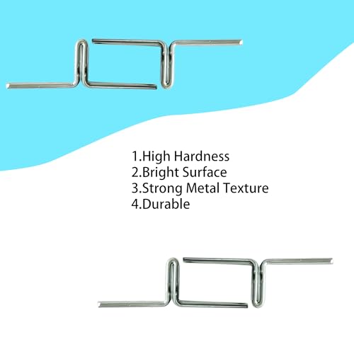 50PCS Lawn Chair Webbing Clips, Metal Spring Alloy Clips for Lounge Chair Patio Furniture Frame Repair Replacement Sofa Upholstery Fixing - size: 50pcs