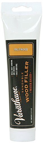 Varathane 215199 Sandable Wood Filler, 3.5 oz, Fruitwood - color: Fruitwood