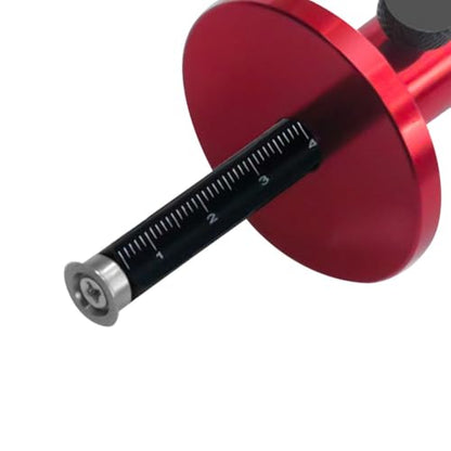 European Aluminum Alloy Wheel Marking Gauge with Knurled Knob - Metric/Inch Scales,Woodworking Mortise Parallel Scribing Tool for Furniture Scribing