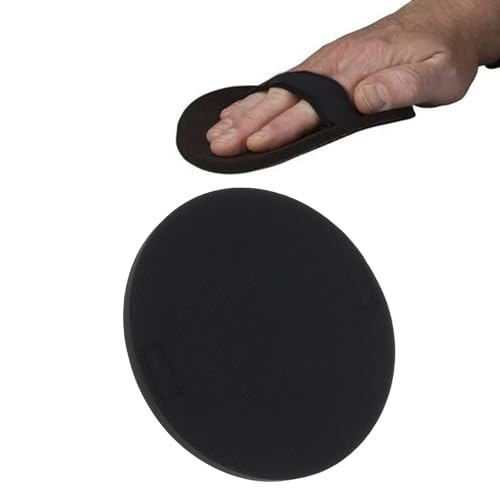 2x 5-Inch Hand Sanding Pads Suitable for Sanding Discs Abrasive Pads (With Hook and Loop) - size: 5-Inch
