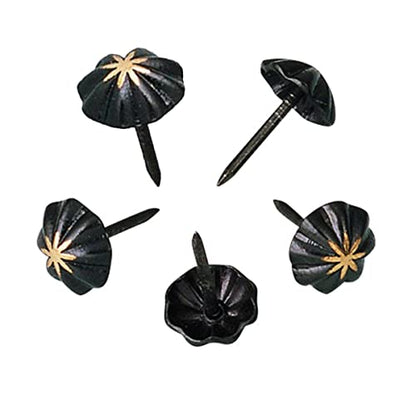 Maozaa 300Pcs 7/16" Upholstery Tacks for Furniture, Decorative Tacks - size: 300 PCS - Round Head