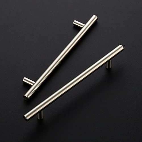 Ravinte Brushed Nickel Cabinet Handles 8-13/16"Length,6-1/4" Hole,10 Pack - size: 8-13/16 Inch（6-1/4 Inch Hole Center）