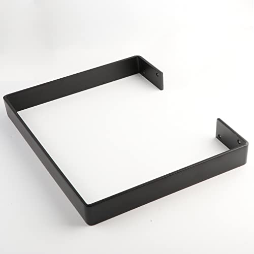 Osring 14 Inch Coffee Table Legs U-Shaped, 2pcs Metal Furniture Leg, Black - size: 14 Inch