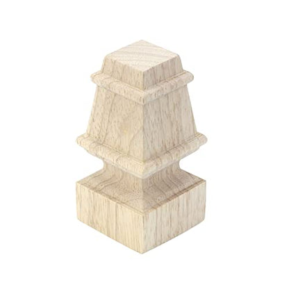 T Tulead Wooden Furniture Feet 3.94-Inch Height, 4-Pack - size: 3.94" × 1.97"