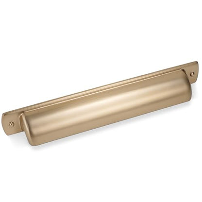10 Pack 5 Inch(128mm) Cabinet Pulls Champagne Bronze Kitchen Cabinet Pulls Zinc Alloy Drawer Pulls Solid Cabinet Hardware - color: Champagne Bronze, size: 5" Hole Center（128mm）