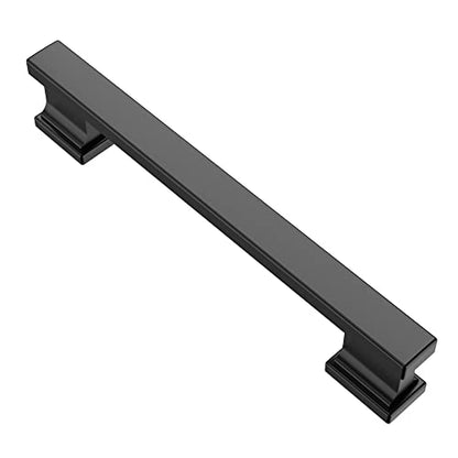 Alzassbg 5" Matte Black Cabinet Pulls and Handles 10 Pack, AL3061MB - color: Matte Black, size: 5" Hole Center