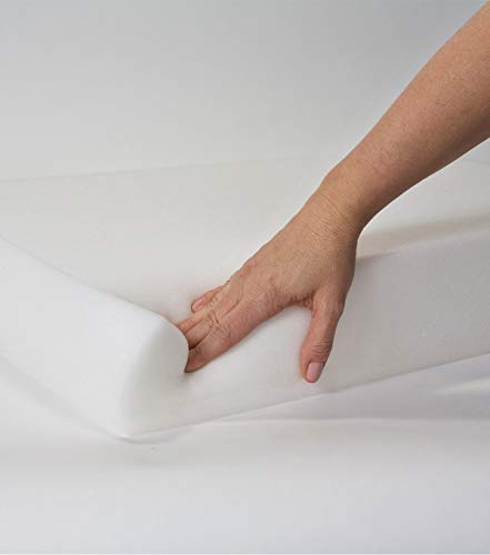 AK TRADING CO. Upholstery Foam Cushion (Great for Chairs, Seat Replacement Foam, Foam Pads and Back Cushions) - Set of 4 (1"H x 24" W x 24" L)