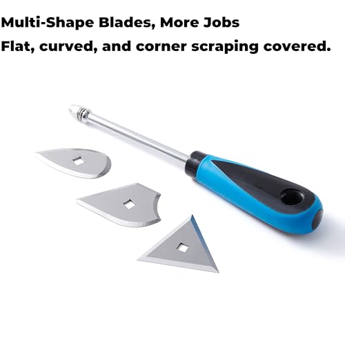 Contour Scraper Tool with 3 Shaping Heads