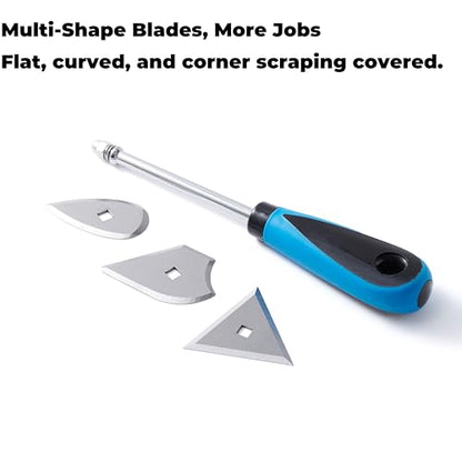Contour Scraper Tool with 3 Shaping Heads