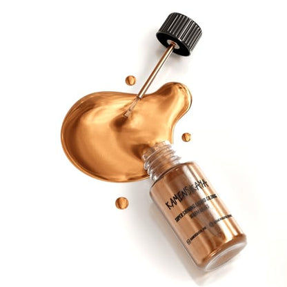 KAMENSKAYA Warm Brass Leaf Paint, Liquid Gilding Paint, 0.68 fl oz - color: Warm Brass, size: 0.68 Fl Oz (Pack of 1)