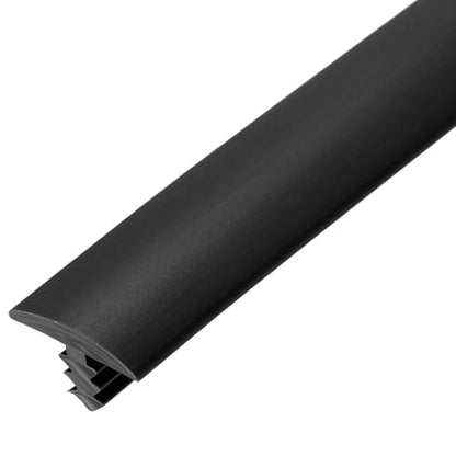 uxcell T Rubber Trim Molding 23/32 Inch x 20ft Edge Banding Trims Black - color: Black, size: 23/32 Inch x 20 ft