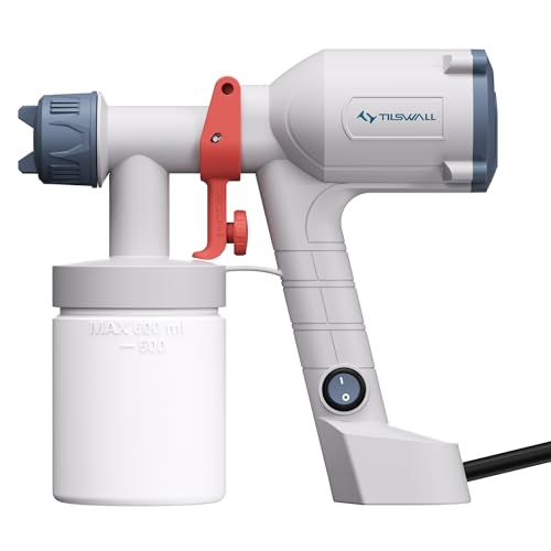 Tilswall Paint Sprayer Dreamer400 Ultra-Light Spray Gun for Painting White - color: White
