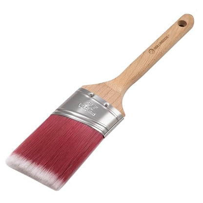 ROLLINGDOG 2.5 Inch Oval Angled Paint Brush - size: 2.5 Inch