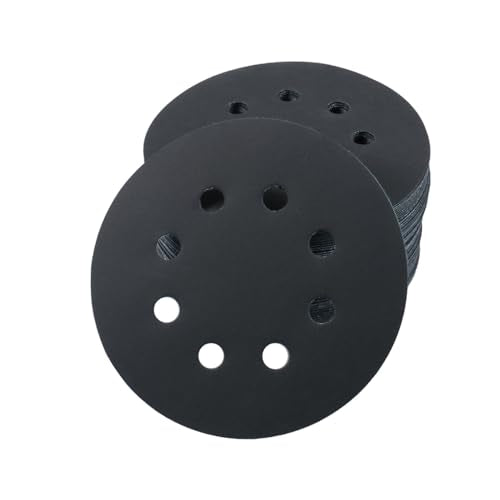 40 Pcs 5 Inch 8 Hole 1200 Grit Wet and Dry Sanding Discs, Round Hook and Loop Disc Sandpaper for Random Orbital Sanders - style: 1200 Grit