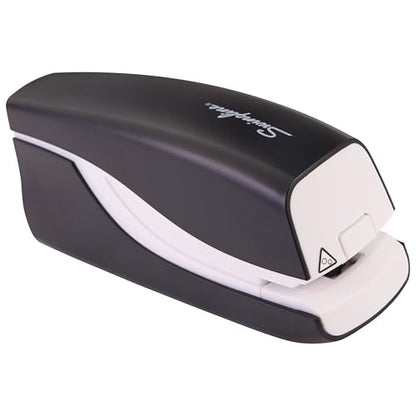 Swingline Electric Stapler, 20 Sheet Capacity, Portable, Compact, Battery, Black (42132) - size: Half Strip, style: Half Strip