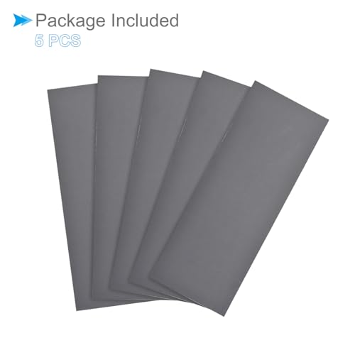 Wet Dry Sanding Sheets, 9 Inch x 3.6 Inch 1500 Grit Sandpaper Sheets Silicon Carbide - Applications: for Furniture, Hobbies and Home Improvement, Drywall, Wood, Metal, 5 Pieces - size: 1500 grit