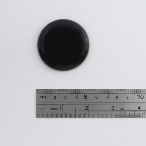 16PCS Black 2" Self-Stick Furniture Sliders for Hardwood Floors - color: Round Black