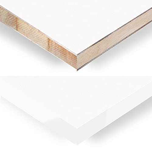 PVC Edge Banding, 1" x 25ft Glossy White Non Glued Veneer Edging for Table Cabinet Furniture Trim - color: White Gloss, size: 1 Inch