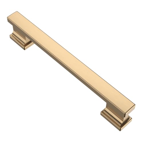 Alzassbg 5" Champagne Bronze Cabinet Pulls and Handles 10 Pack, AL3061TGP - color: Champagne Bronze, size: 5" Hole Center